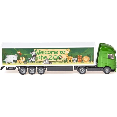 Ciężarówka z przyczepą model metalowy SIKU S1627